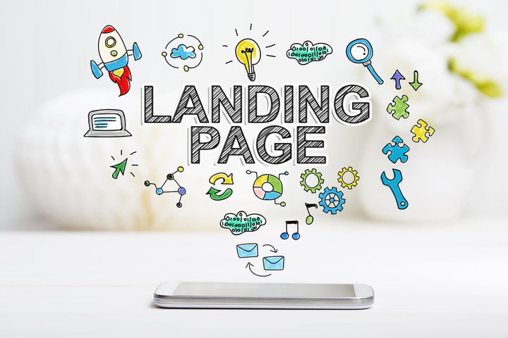 landing page